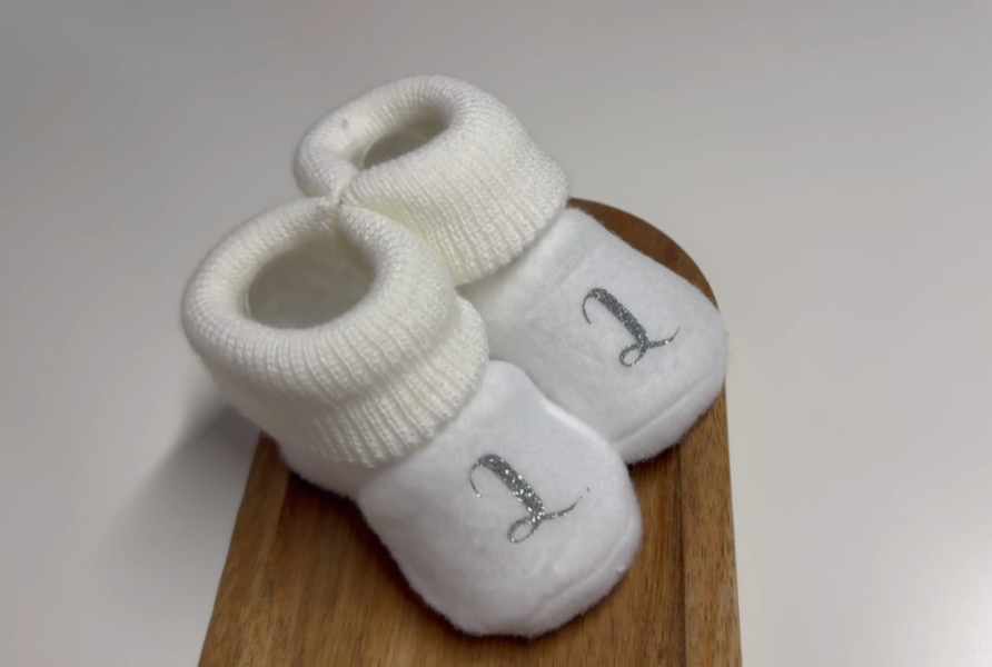 Chaussons pour bébé personnalisés – Maison SMEY