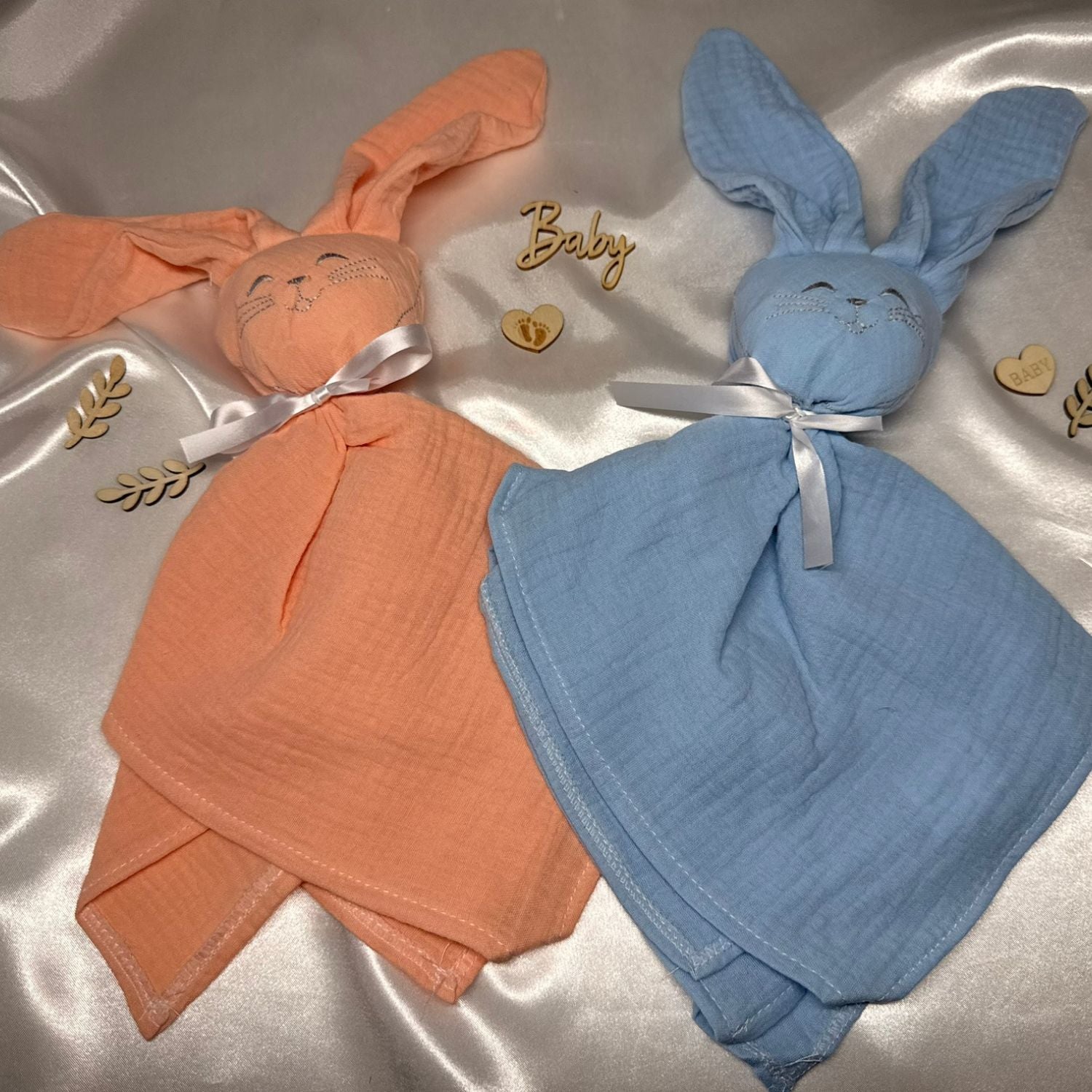 Doudou lapin bébé personnalisé – Maison SMEY Maison SMEY