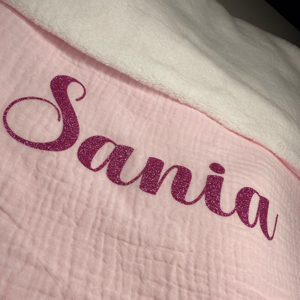 Plaid Bébé Doux et Personnalisable – Maison SMEY Maison SMEY