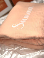 Plaid Bébé Doux et Personnalisable – Maison SMEY Maison SMEY