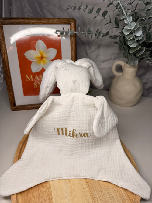 Doudou lapin personnalisé – Maison SMEY