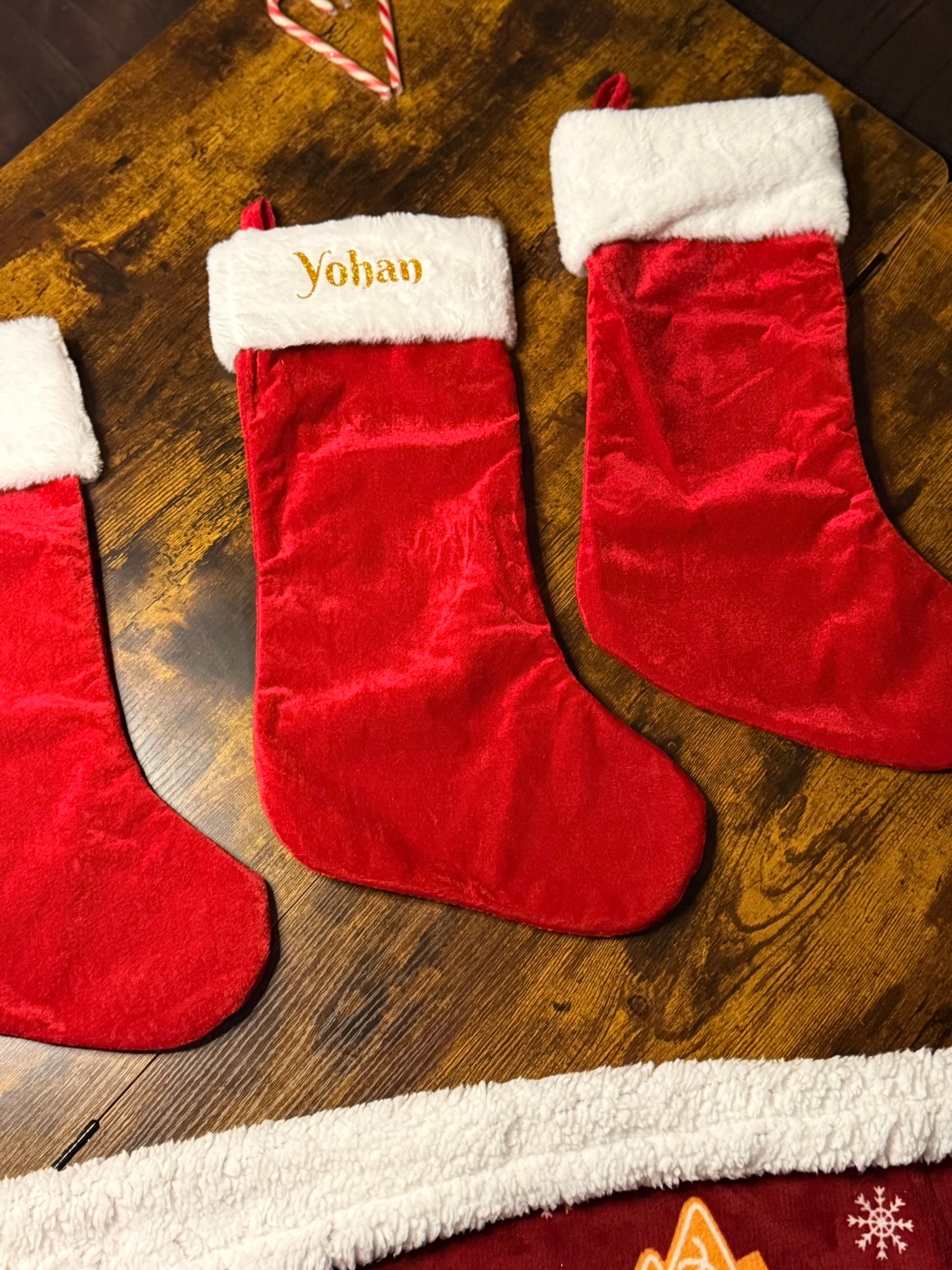 Chaussette de Noël Personnalisée - Maison SMEY